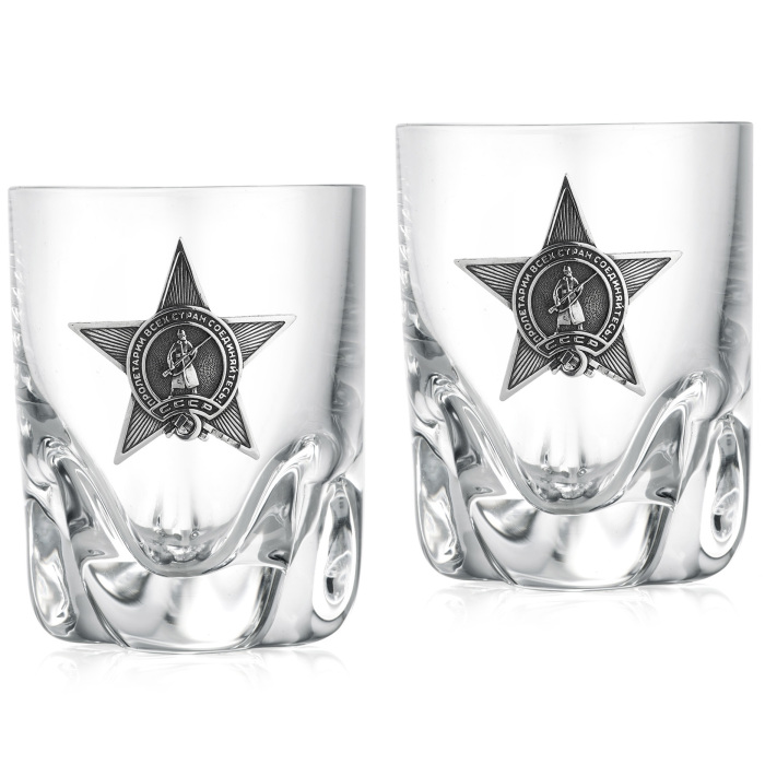 Vodka shots "red star"